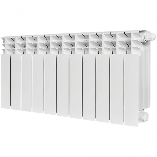 Радиатор биметаллический STOUT TITAN VENTIL 350 9 секций нижнее правое подключение купить в интернет магазине Санрай73