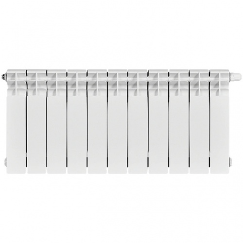 Радиатор биметаллический STOUT TITAN VENTIL 350 11 секций нижнее правое подключение купить в интернет магазине Санрай73