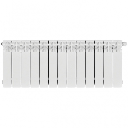 Радиатор биметаллический STOUT TITAN VENTIL 350 13 секций нижнее правое подключение купить в интернет магазине Санрай73