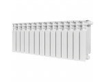 Радиатор биметаллический STOUT TITAN VENTIL 350 14 секций нижнее правое подключение