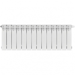 Радиатор биметаллический STOUT TITAN VENTIL 350 14 секций нижнее правое подключение