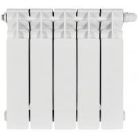 Радиатор биметаллический STOUT TITAN VENTIL 350 5 секций нижнее правое подключение