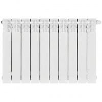 Радиатор биметаллический STOUT TITAN VENTIL 500 10 секций нижнее правое подключение