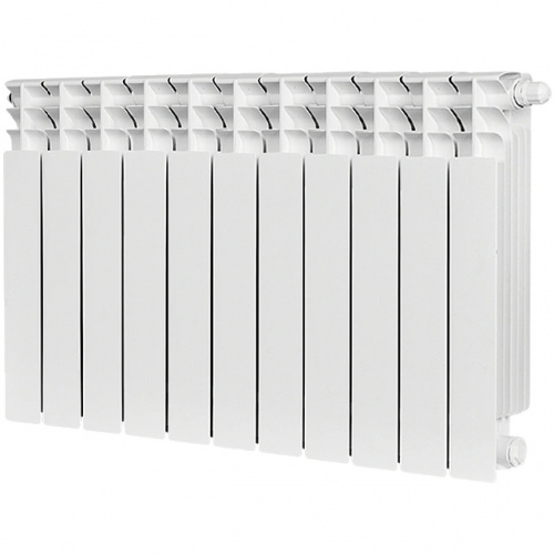 Радиатор биметаллический STOUT TITAN VENTIL 500 11 секций нижнее правое подключение купить в интернет магазине Санрай73