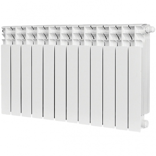 Радиатор биметаллический STOUT TITAN VENTIL 500 12 секций нижнее правое подключение купить в интернет магазине Санрай73