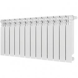 Радиатор биметаллический STOUT TITAN VENTIL 500 13 секций нижнее правое подключение