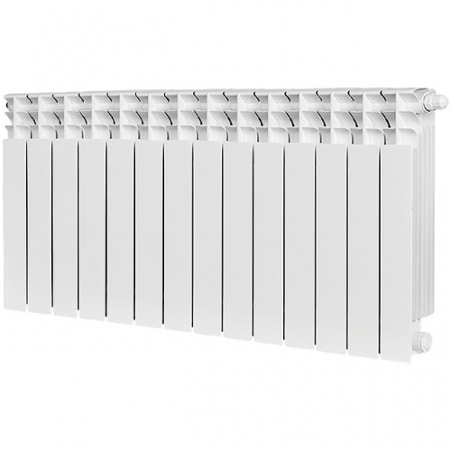 Радиатор биметаллический STOUT TITAN VENTIL 500 14 секций нижнее правое подключение купить в интернет магазине Санрай73