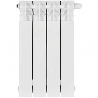 Радиатор биметаллический STOUT TITAN VENTIL 500 4 секции нижнее правое подключение