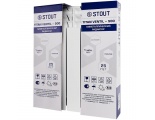 Радиатор биметаллический STOUT TITAN VENTIL 500 4 секции нижнее правое подключение