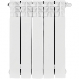 Радиатор биметаллический STOUT TITAN VENTIL 500 5 секций нижнее правое подключение