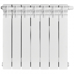 Радиатор биметаллический STOUT TITAN VENTIL 500 6 секций нижнее правое подключение