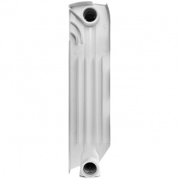 Радиатор алюминиевый STOUT GAMMA 350 12 секций боковое подключение (белый RAL 9010)