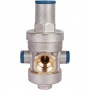 Редуктор давления поршневой под манометр 1/2"вр Stout PN25, 1-5.5 бар