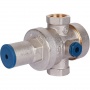 Редуктор давления поршневой под манометр 1/2"вр Stout PN25, 1-5.5 бар