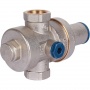 Редуктор давления поршневой под манометр 1/2"вр Stout PN25, 1-5.5 бар