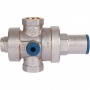 Редуктор давления поршневой под манометр 1/2"вр Stout PN25, 1-5.5 бар