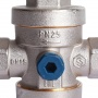 Редуктор давления поршневой под манометр 1/2"вр Stout PN25, 1-5.5 бар