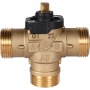 Компактный 3-Ходовой зональный клапан STOUT, сервопривод 230V, с кабелем 1м., НР 1", Kv 8