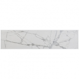 STOUT отопительная панель WHITE STONE SCT 120*30 белый гранит / белый корпус