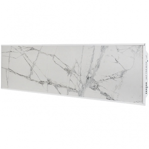 STOUT отопительная панель WHITE STONE SCT 120*30 белый гранит / белый корпус купить в интернет магазине Санрай73
