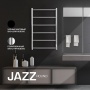 SHQ-J2RR-008050 STOUT полотенцесушитель элекрический JAZZ round 80*50 Черный матовый