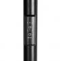 SHQ-R2R0-012012 STOUT полотенцесушитель элекрический ROCK round 120*12 Черный матовый 3 опоры