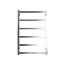 SHQ-J1QQ-008050 STOUT полотенцесушитель элекрический JAZZ quadro 80*50 Полированный