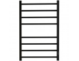SHQ-P2QR-008050 STOUT полотенцесушитель элекрический PIANO quadro 80*50 Черный матовый
