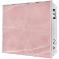 STOUT отопительная панель ROSE STONE SCT 60*60 розовый гранит / серый корпус