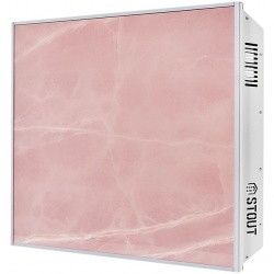 STOUT отопительная панель ROSE STONE SCT 60*60 розовый гранит / серый корпус