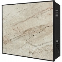 STOUT отопительная панель GREY STONE SCT 60*60 серый гранит / черный корпус