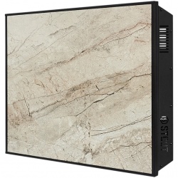 STOUT отопительная панель GREY STONE SCT 60*60 серый гранит / черный корпус