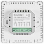 STOUT Терморегулятор универсальный 3А, ON/OFF, TFT, NTC 10К -2м, белый