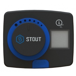 Сервопривод STOUT 230V, LED дисплей, датчик для фиксированной регулировки температуры, 90°