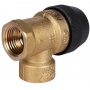 Клапан предохранительный 6bar 1/2"вр х 1/2"вр Stout для отопления