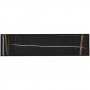 Отопительная панель STOUT BLACK STONE SCT 120*30 черный гранит / черный корпус