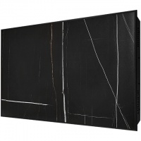 Отопительная панель STOUT BLACK STONE SCT 120*60 черный гранит / черный корпус