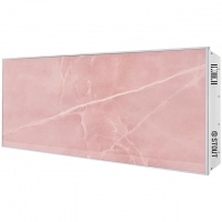 Отопительная панель STOUT ROSE STONE SCT 120*60 розовый гранит / серый корпус