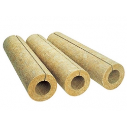 Цилиндр теплоизоляционный базальтовый некашированный 133/50