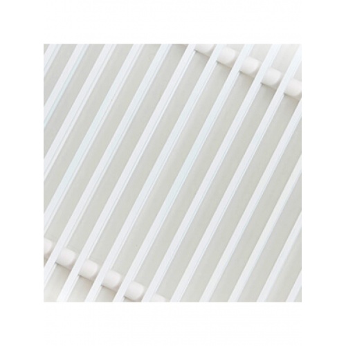 Решетка PPA 250-2400 алюминий Белый купить в интернет магазине Санрай73