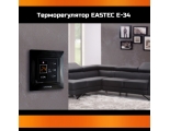 Терморегулятор EASTEC E-34 черный встраиваемый 3,5 кВт