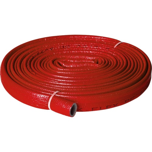 Теплоизоляция для труб K-FLEX PE COMPACT в красной оболочке 28/4 бухта 10м (180м/уп) купить в интернет магазине Санрай73