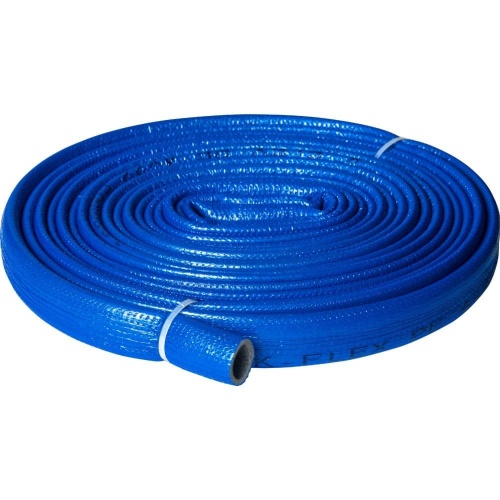 Теплоизоляция для труб K-FLEX PE COMPACT в синей оболочке 18/4 бухта 10м (250м/уп) купить в интернет магазине Санрай73