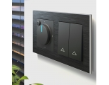 Терморегулятор электромеханический для теплого пола WERKEL черный