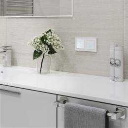 Терморегулятор сенсорный для теплого пола WERKEL Wi-Fi белый