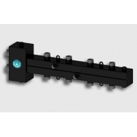 Гидравлический разделитель с коллектором Север T4 горизонтальный до 50 кВт, 4 контура