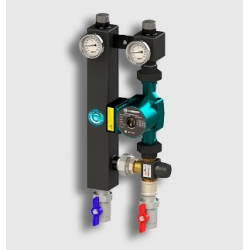 Насосная группа Север TS25/6 с термостатическим клапаном, насосом, 25 кВт