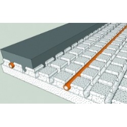 Маты для водяного теплого пола QUADROFIX, 16 мм, 1000мм*500мм*40мм