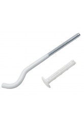 Кронштейн анкерный 9х200мм белый, для секционного радиатора