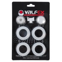 Набор радиаторный универсальный 3/4" Valfex 7 элементов, без кронштейнов